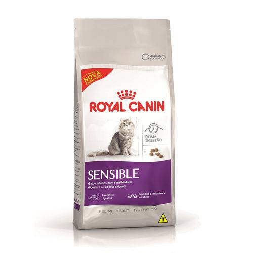 Ração Royal Canin Sensible - Gatos Adultos - 7,5kg