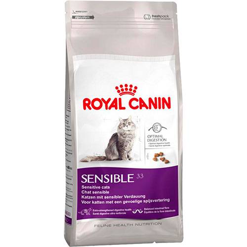 Ração Royal Canin Sensible para Gatos Adultos com Sensibilidade Digestiva - 7,5kg
