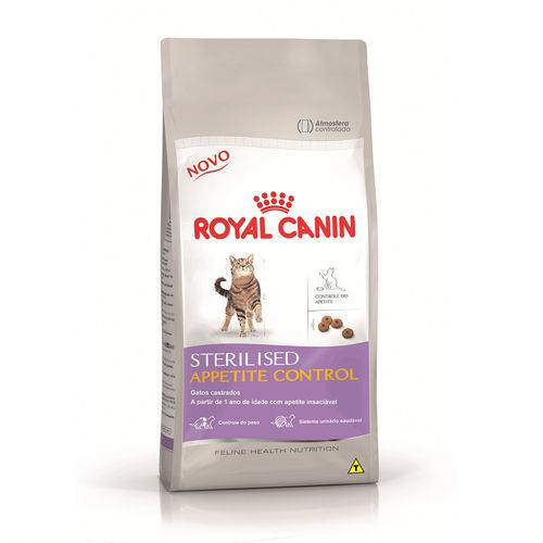 Ração Royal Canin Sterilised Appetite Control - Gatos Adultos - 400g