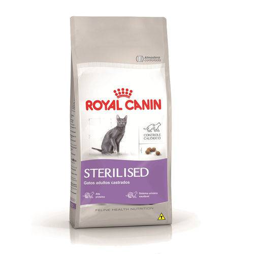Ração Royal Canin Sterilised - Gatos Adultos - 7,5kg