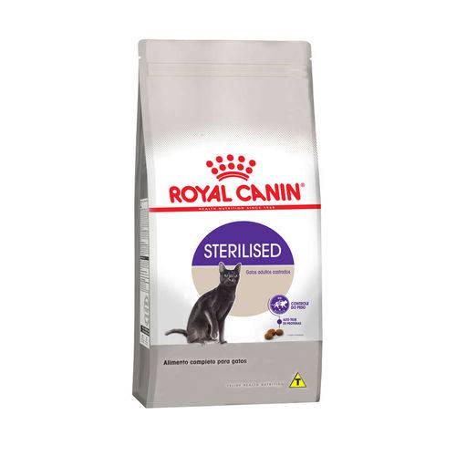 Ração Royal Canin Sterilised para Gatos Adultos Castrados - 400 Gr