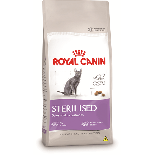 Ração Royal Canin Sterilised para Gatos Adultos Castrados - 7,5Kg 7,5Kg