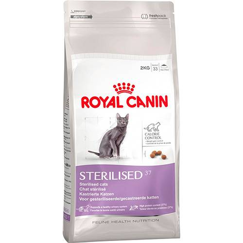 Ração Royal Canin Sterilised para Gatos Adultos Castrados - 3kg