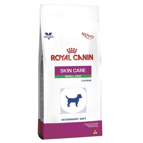 Ração Royal Canin Vet Diet Skin Care Adult Small para Cães Adultos de Raças Pequenas 7,5kg