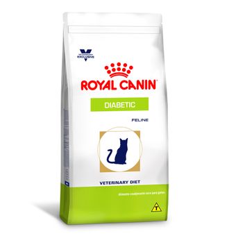 Ração Royal Canin Veterinary Diabetic P/ Gatos 1,5Kg