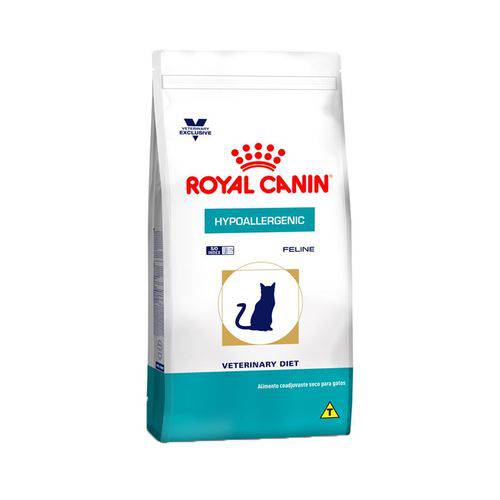 Ração Royal Canin Veterinary Hypoallergenic Gatos Adultos 1,5kg