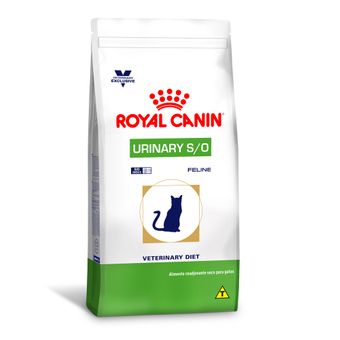 Ração Royal Canin Veterinary Urinary S/O P/ Gatos 7,5Kg
