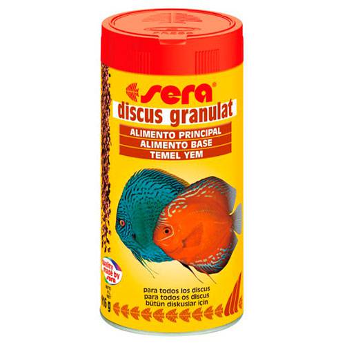 Ração Sera Discus Granulat 116g Alimento para Peixes Discos 116g
