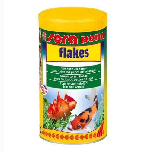 Ração Sera Pond Bio Flakes para Peixes - 180g