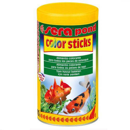 Ração Sera Pond Color Sticks para Peixes - 550g