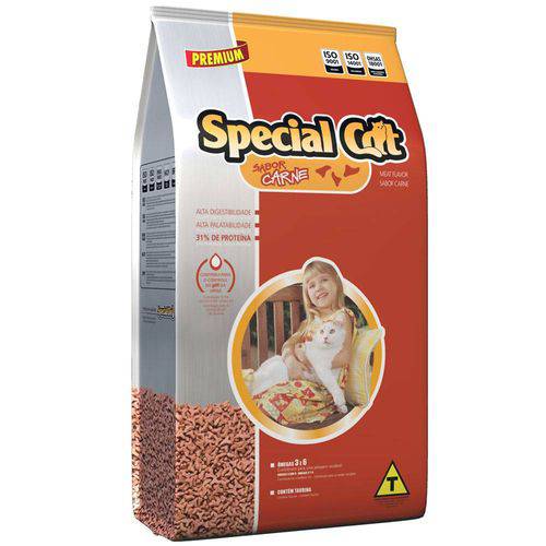 Ração Special Cat Carne Premium 25 Kg