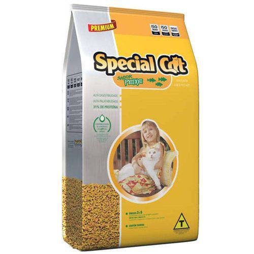 Ração Special Cat Peixe Premium 10,1 Kg