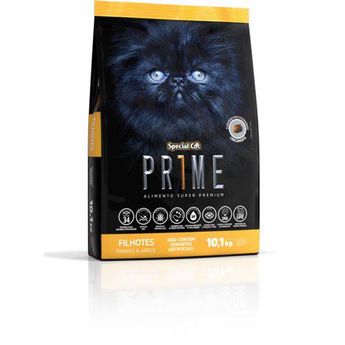 Ração Special Cat Prime Frango e Arroz para Gatos Filhotes 10,1kg