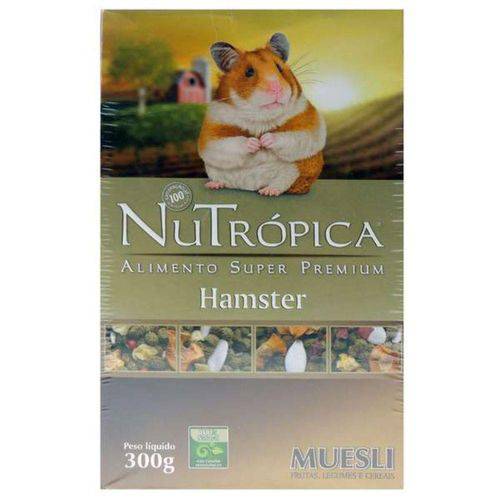 Ração Super Premium Hamster Muesli - 300g - Nutrópica