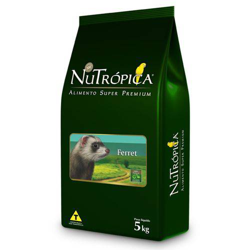 Ração Super Premium Nutrópica Natural para Ferret 5kg