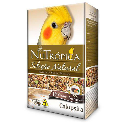 Ração Super Premium Nutrópica Seleção Natural para Calopsita 900g