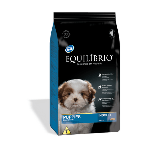 Ração Super Premium Total Equilíbrio Puppies Small Breeds para Cães Filhotes de Raças Pequenas 500g