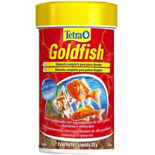 Ração Tetra Goldfish Flakes em Flocos - 20gr