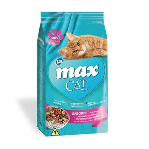Ração Total Max Cat Adultos 6 Sabores 20kg