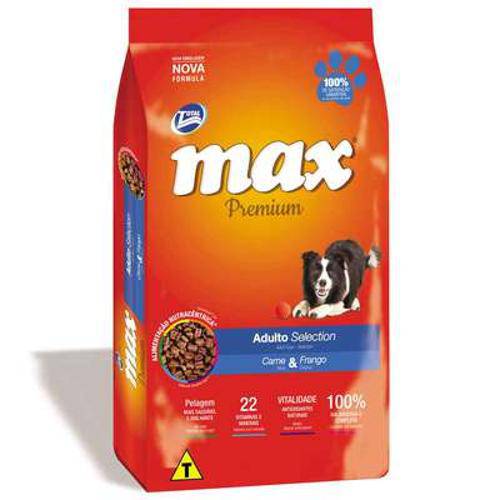 Ração Total Max Selection para Cães Adultos - 15 Kg