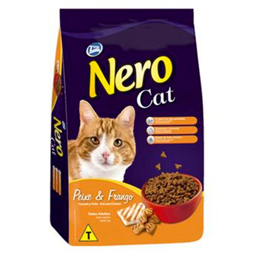 Ração Total Nero Cat Peixe & Frango para Gatos Adultos 20kg