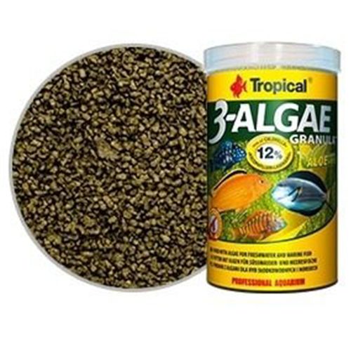 Ração Tropical 3 Algae Granulat 95g