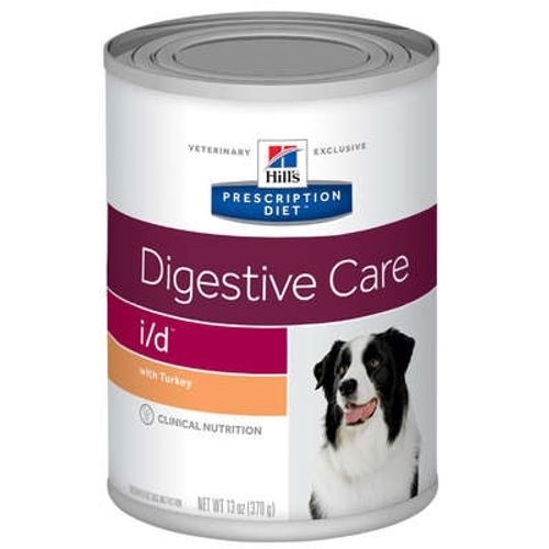 Ração Úmida Hills Canine Prescription Diet I/D para Cães Adultos 370g