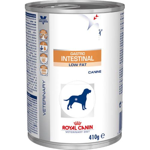Ração Úmida Royal Canin Gastro Intestinal Low Fat para Cães Adultos 410g