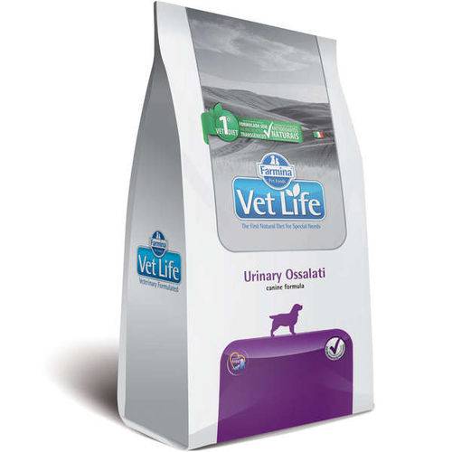 Ração Vet Life Natural Urinary Ossalati para Cães Adultos - 10,1kg