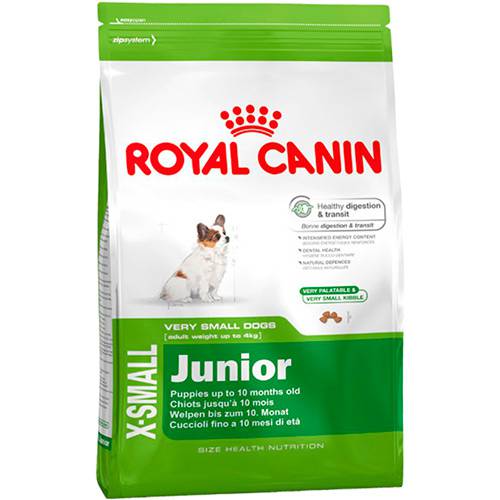 Ração X-Small Junior para Cães Filhotes de 2 a 10 Meses 1kg - Royal Canin