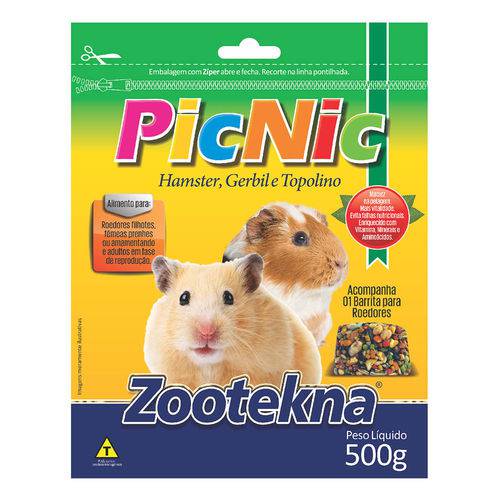 Ração Zootekna Pic Nic para Hamster - 500g