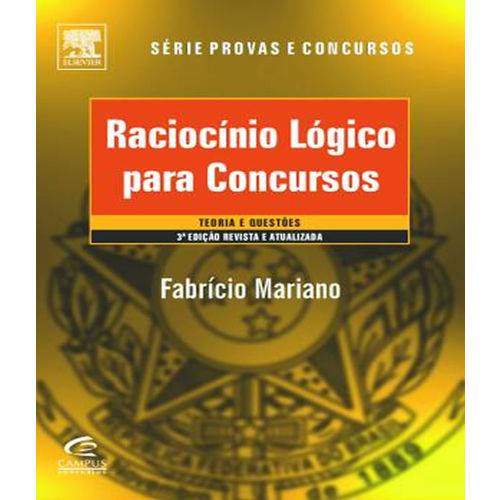Raciocinio Logico para Concursos - 03 Ed