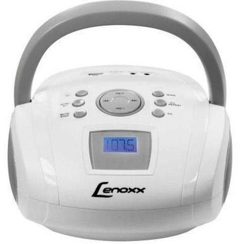 Rádio Boombox 5w Prata Lenoxx