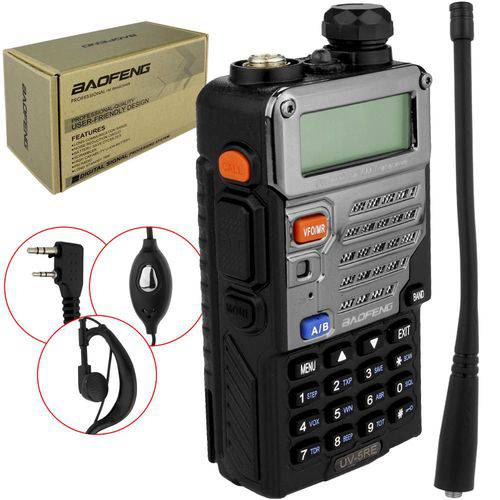 Radio Comunicador Dual Band Uhf + Vhf Baofeng Uv-5r Baofeng Uv-5r Baofeng