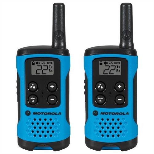 Rádio Comunicador Talkabout 25km Azul T100br Motorola