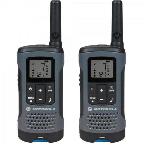 Rádio Comunicador Talkabout 32km T200br Cinza Motorola