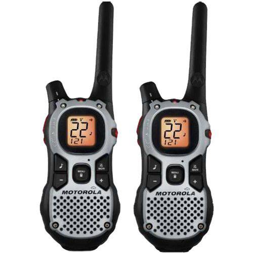 Radio Comunicador Walk Talk MJ270 Mr Talkabout Duplo com Alcance de 40 Km - Motorola