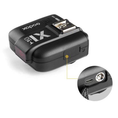 Rádio Flash Ettl Transmissor + Receptor para Speedlites e Câmeras Canon - Godox X1c