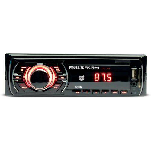 Rádio Mp3 Player Automotivo Fm USB Sd Aux DZ52240 Dazz