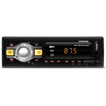 Rádio MP3 Player Hurricane HR412 – USB - AUX - SD - FM