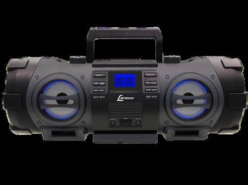 Rádio Portátil Lenoxx Kaboom Bd1501, 100w Rms - com Bluetooth / Cd Player / Usb / Rádio Fm - Bivolt