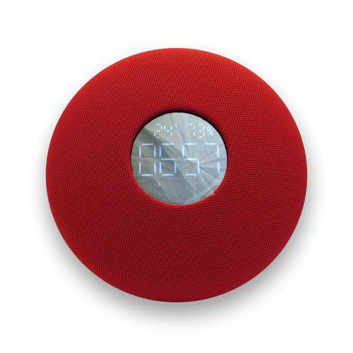 Rádio Relógio C/ Alarme Caixa de Som Usb Bluetooth 150w