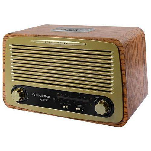 Rádio Retro Vintage Am Fm Sw Bluetoooth Recarregavel USB Mp3 RS-821