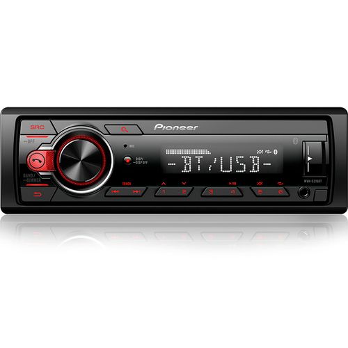 Rádio Som Automotivo Pionner MVH S218 BT MP3 Player AM FM USB