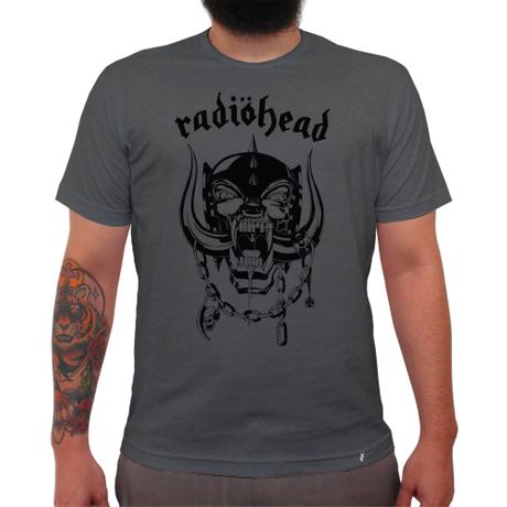 Radiohead - Camiseta Clássica Premium Masculina