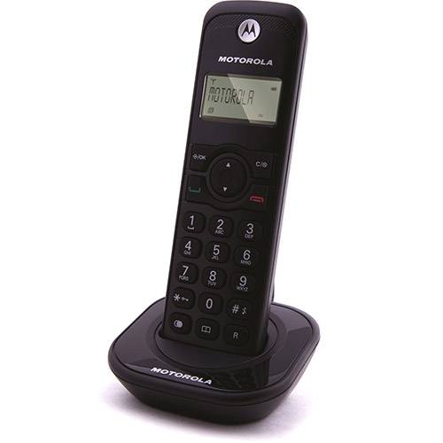 Ramal para Telefone Sem Fio Motorola Gate 4000-R com Identificador de Chamadas Preto