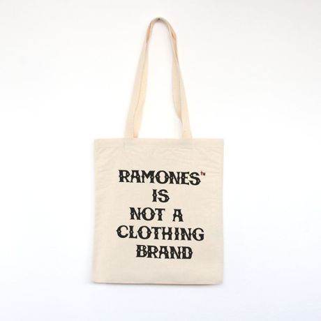 Ramones Is Not a Clothing Brand - Bolsa de Lona-Off White-U