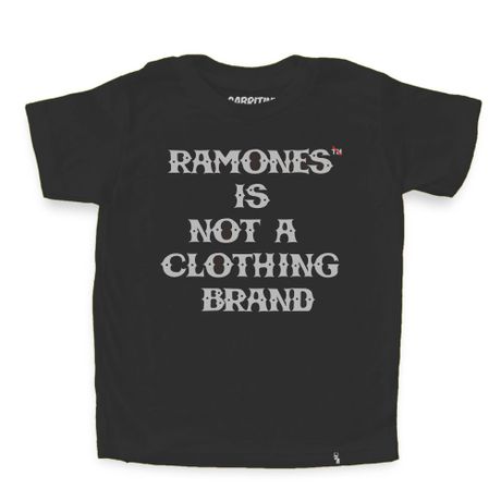 Ramones Is Not a Clothing Brand - Camiseta Clássica Infantil