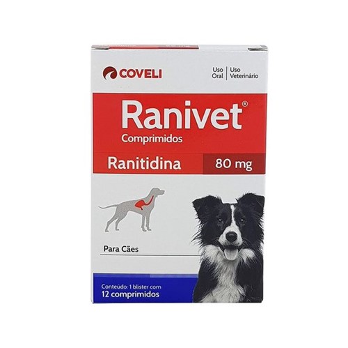 Ranivet 80 Mg - 12 Comprimidos