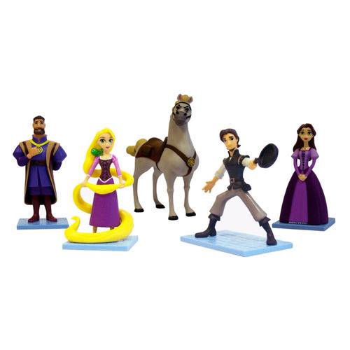 Rapunzel - Domo com Figuras - Sunny